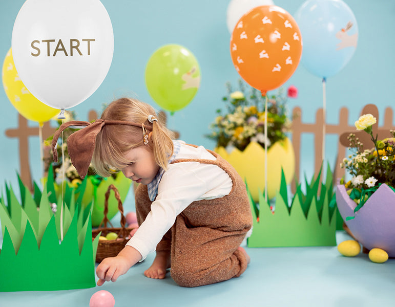 Easter Egg Hunt Balloon Bouquet 7ct - The Party Darling