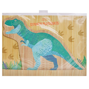 Dinosaur Explorer Paper Place Mats 12ct Packaged