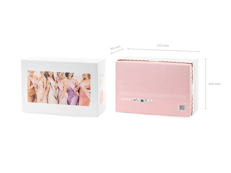 Floral Bride-to-Be &amp; Pink Bridesmaid Paper Sashes 6ct | The Party Darling