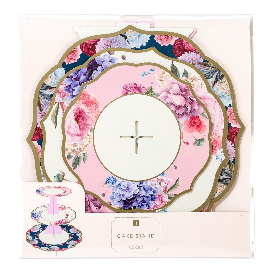 Floral Tea Party Cupcake Stand 1ct - The Party Darling