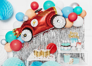 Fast Race Car Foil Balloon 36in - The Party Darling