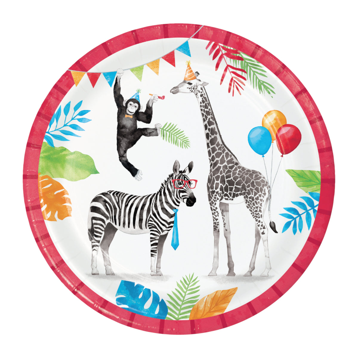 Get Wild Safari Lunch Plates 8ct | The Party Darling