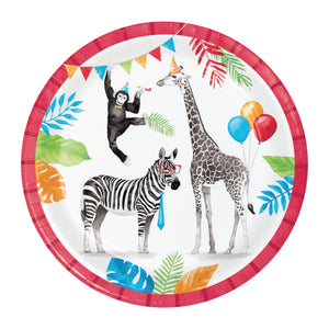 Get Wild Safari Lunch Plates 8ct | The Party Darling