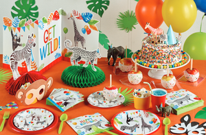 Get Wild Safari Lunch Plates 8ct - The Party Darling