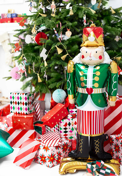 Standing Nutcracker Balloon 33.5" - The Party Darling