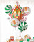 Gingerbread House Foil Balloon 30in | The Party Darling