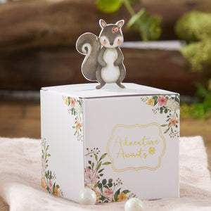 Floral Woodland Baby Favor Boxes 24ct | The Party Darling