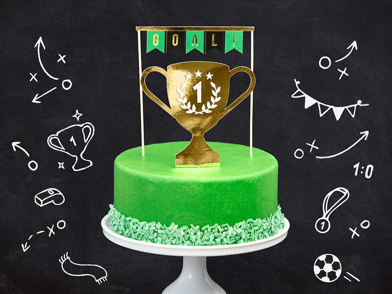 Soccer Party Cake Toppers 2ct | The Party Darling
