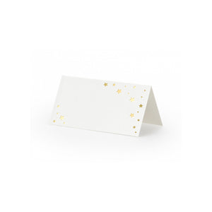 Gold Stars Place Cards 10ct | The Party Darling