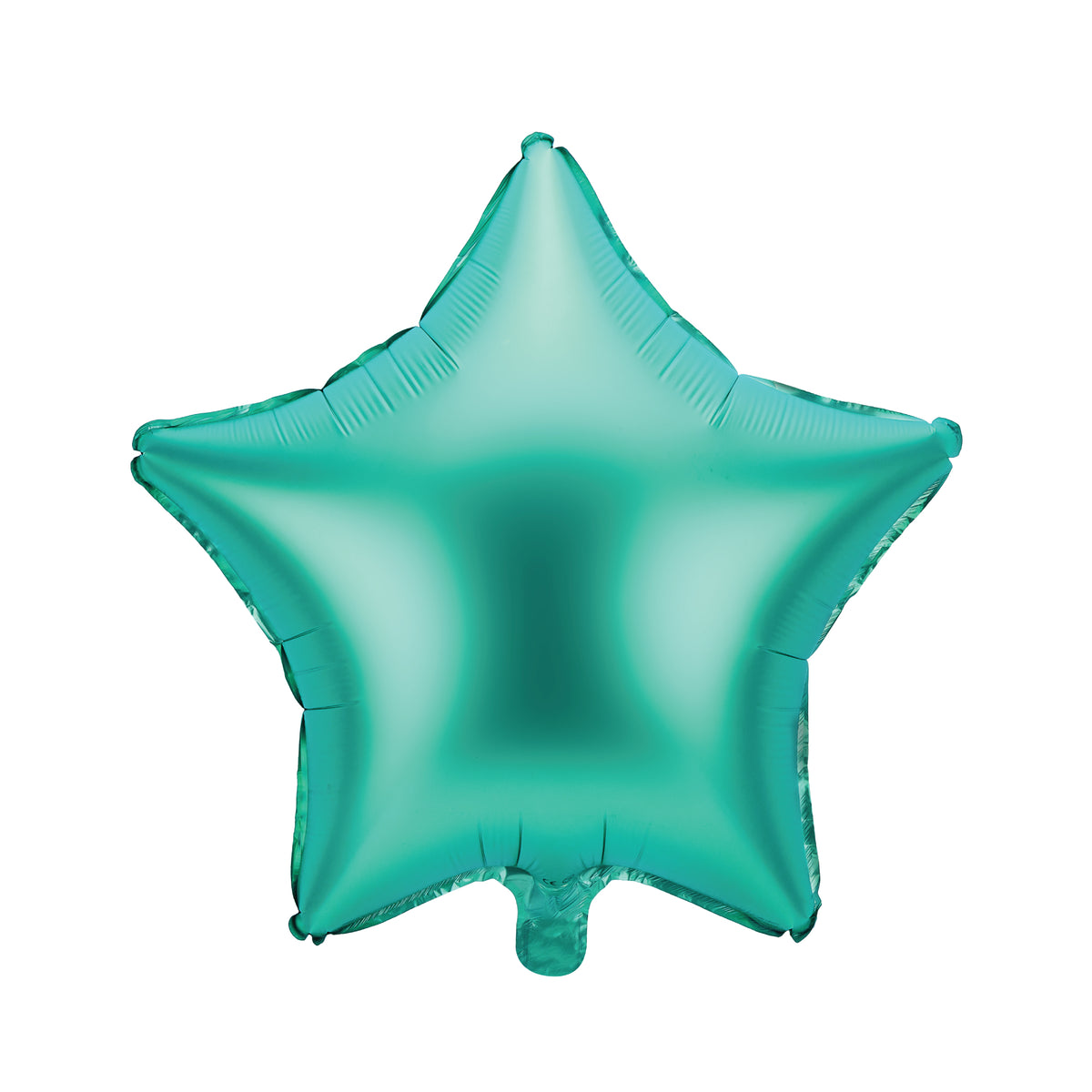 Festive Green Star Foil Balloon, 19in