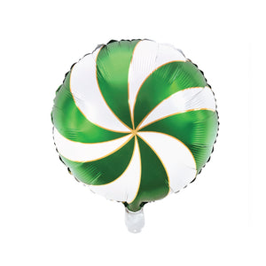 Green Swirly Lollipop Foil Balloon 18in | The Party Darling