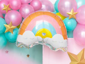 Magical Rainbow Foil Balloon 21.5in - The Party Darling