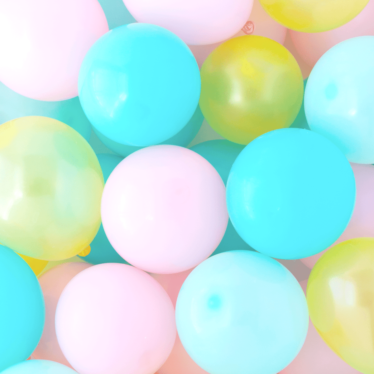 Pastel Rainbow Mini Balloons Mix – A Little Whimsy