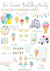 Rainbow Swirl Ice Cream Cone Balloon 45in | The Party Darling