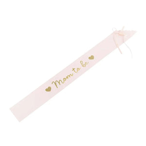 Pink Mom-to-Be Sash | The Party Darling
