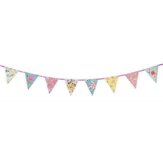 Floral Tea Party Banner 13ft | The Party Darling