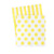 Yellow & White Striped Polka Dot Napkins 20ct | The Party Darling