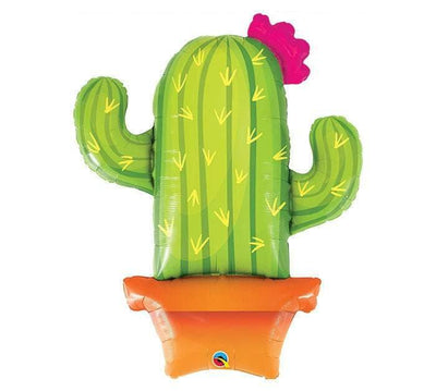 39" Potted Cactus Balloon