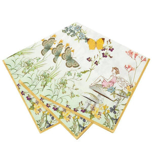 Floral Fairy Lunch Napkins 20ct | The Party Darling