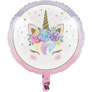 Unicorn Face Mylar Balloon | The Party Darling
