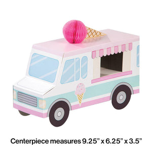 Ice Cream Truck Centerpiece | The Party Darling