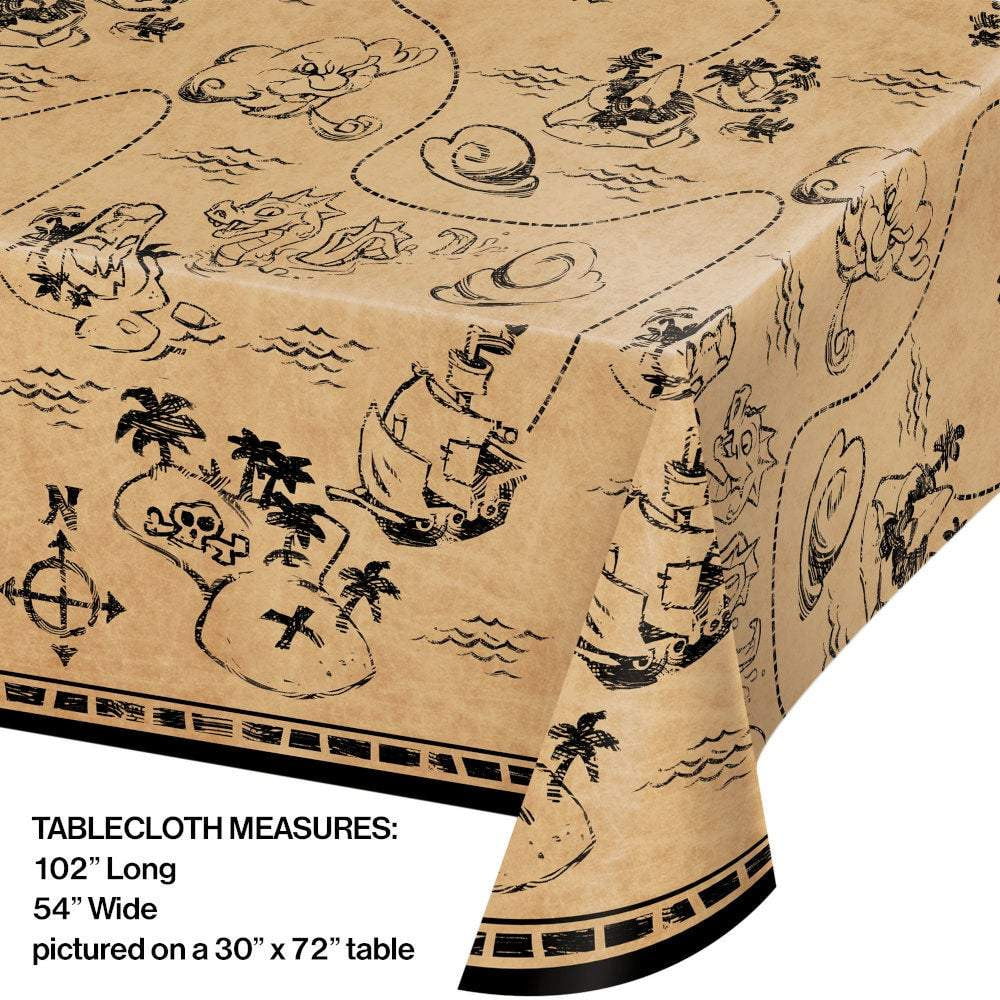 Treasure Island Pirate Plastic Table Cover | The Party Darling