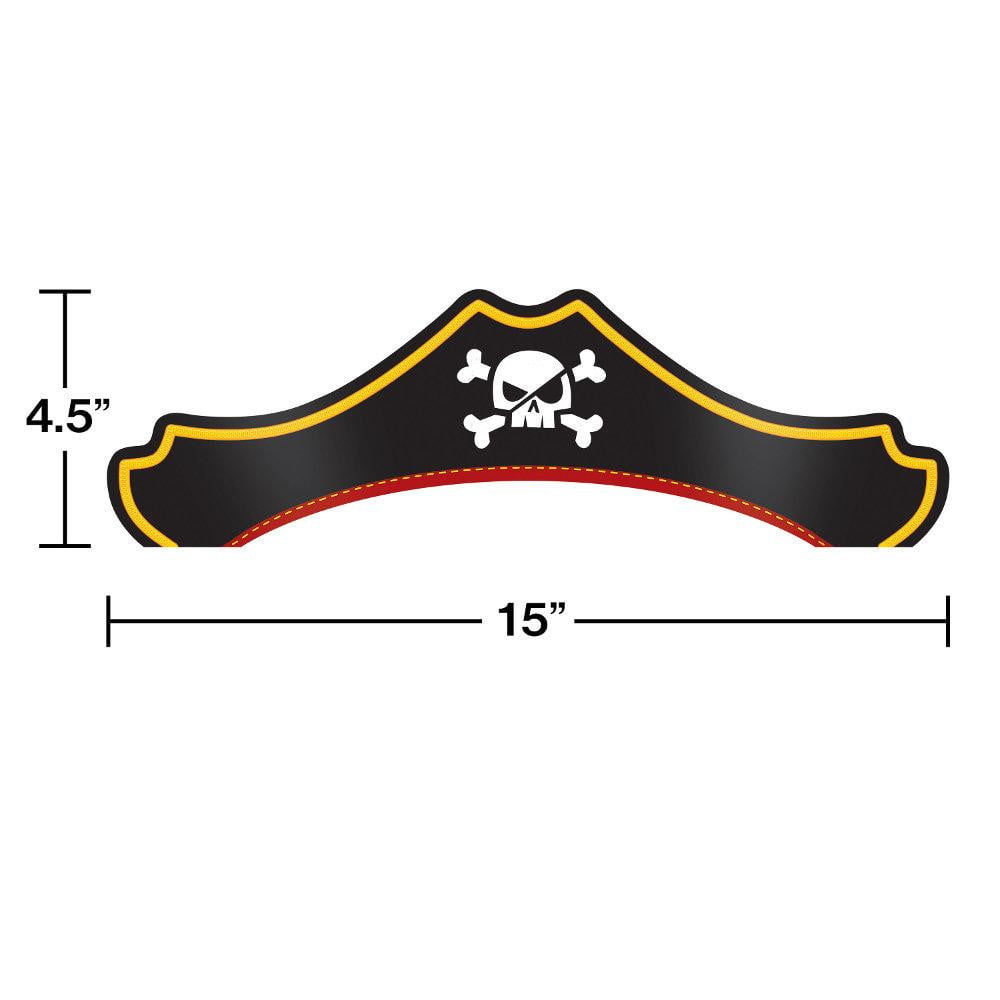 Treasure Island Pirate Party Hats | The Party Darling