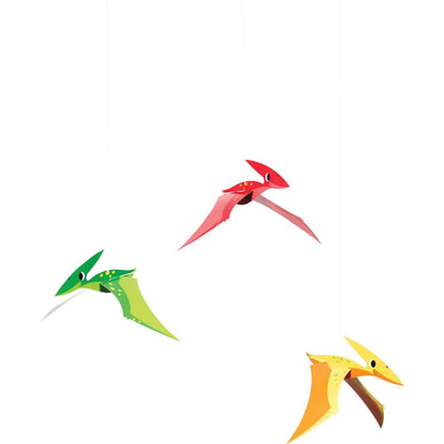 Dinosaur Pterodactyl Hanging 3D Decor 3ct