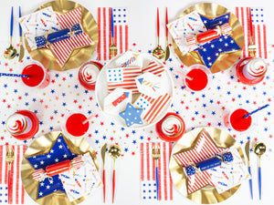 Patriotic Fireworks Dessert Napkins 20ct | The Party Darling