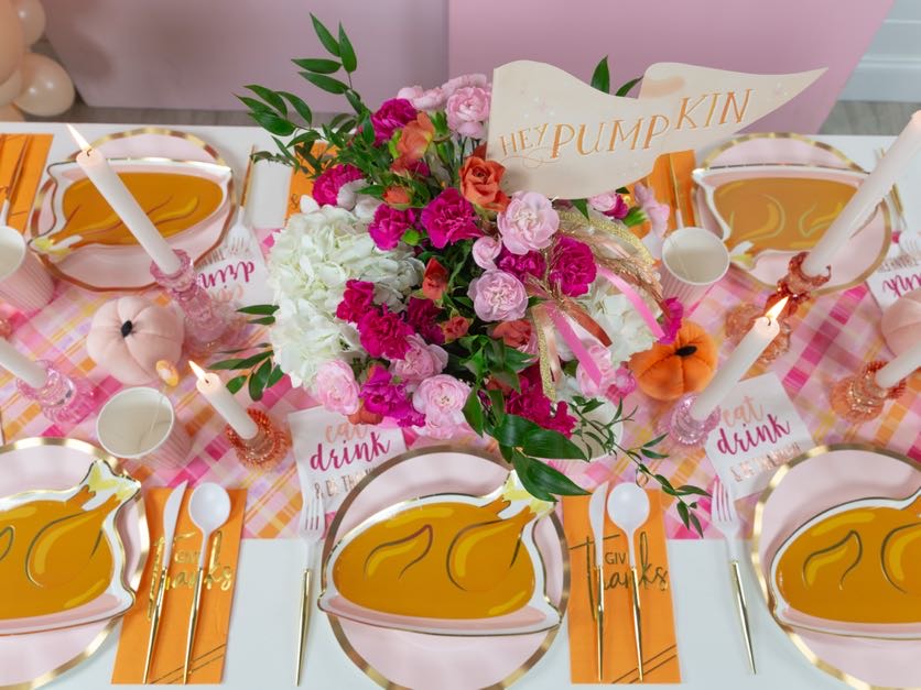 Eat, Drink &amp; Be Thankful Dessert Napkins 20ct | The Party Darling