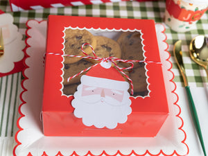 Santa Window Treat Boxes 6ct | The Party Darling
