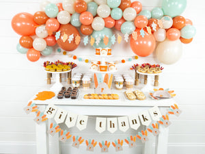 Neutral Fall Balloon Garland Kit 6ft - The Party Darling