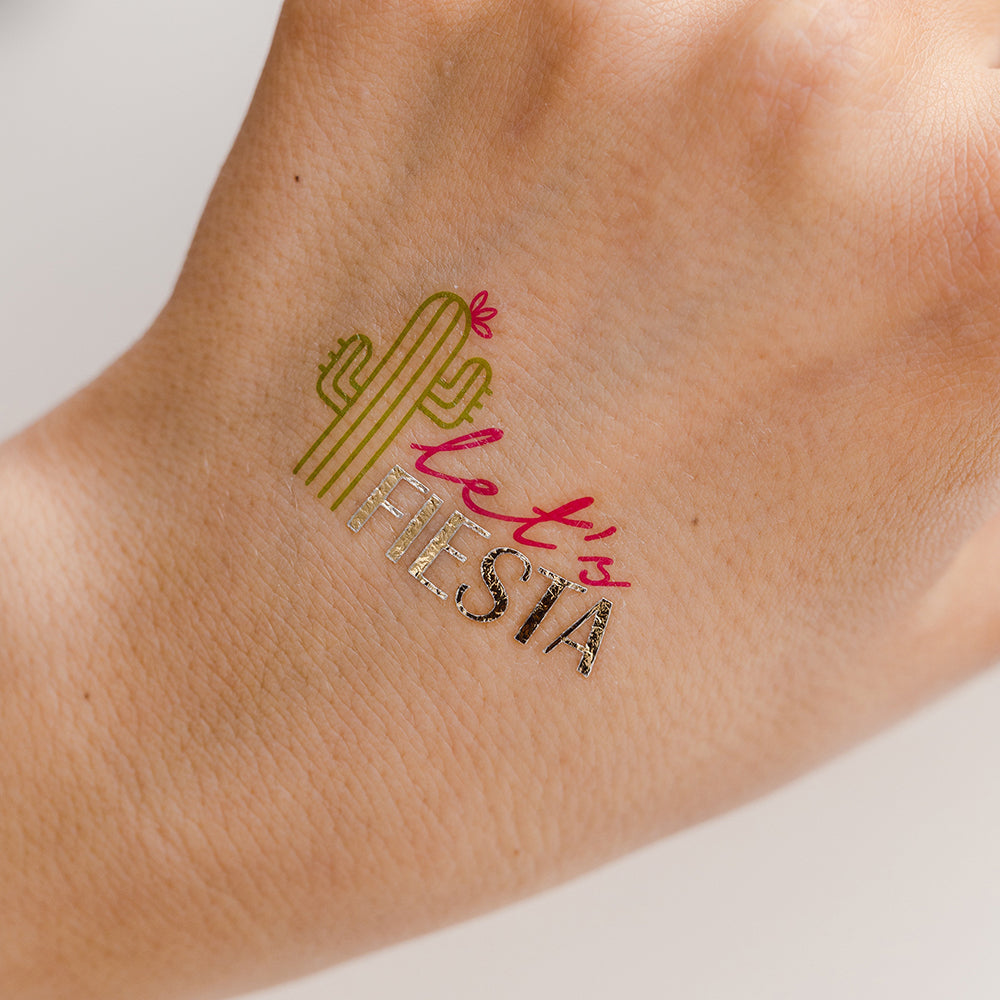 Final Fiesta Bachelorette Temporary Tattoos 10ct | The Party Darling