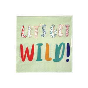 Let's Get Wild Safari Lunch Napkins 16ct | The Party Darling