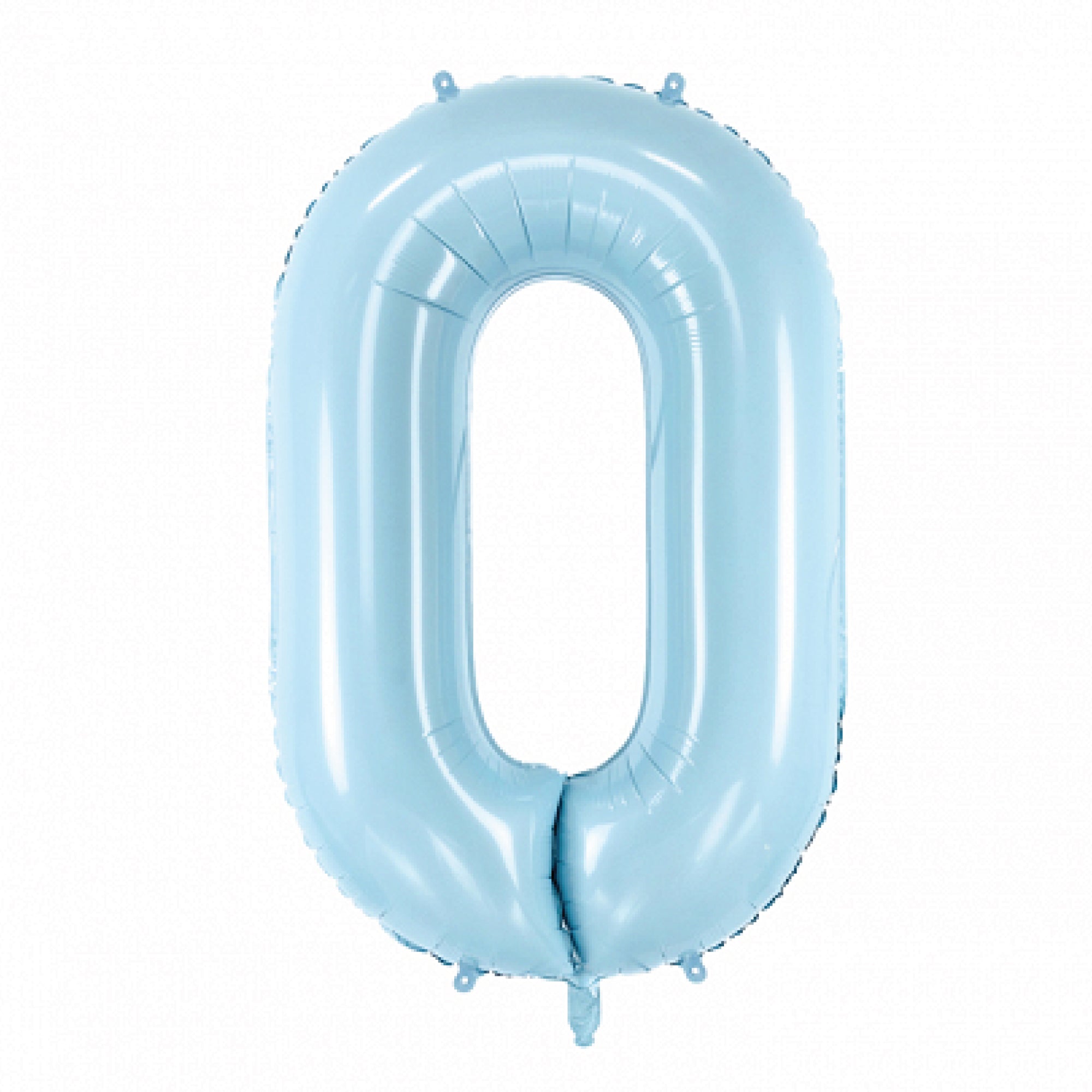 34" Pastel Light Blue Giant Number Balloon 0-9 | The Party Darling