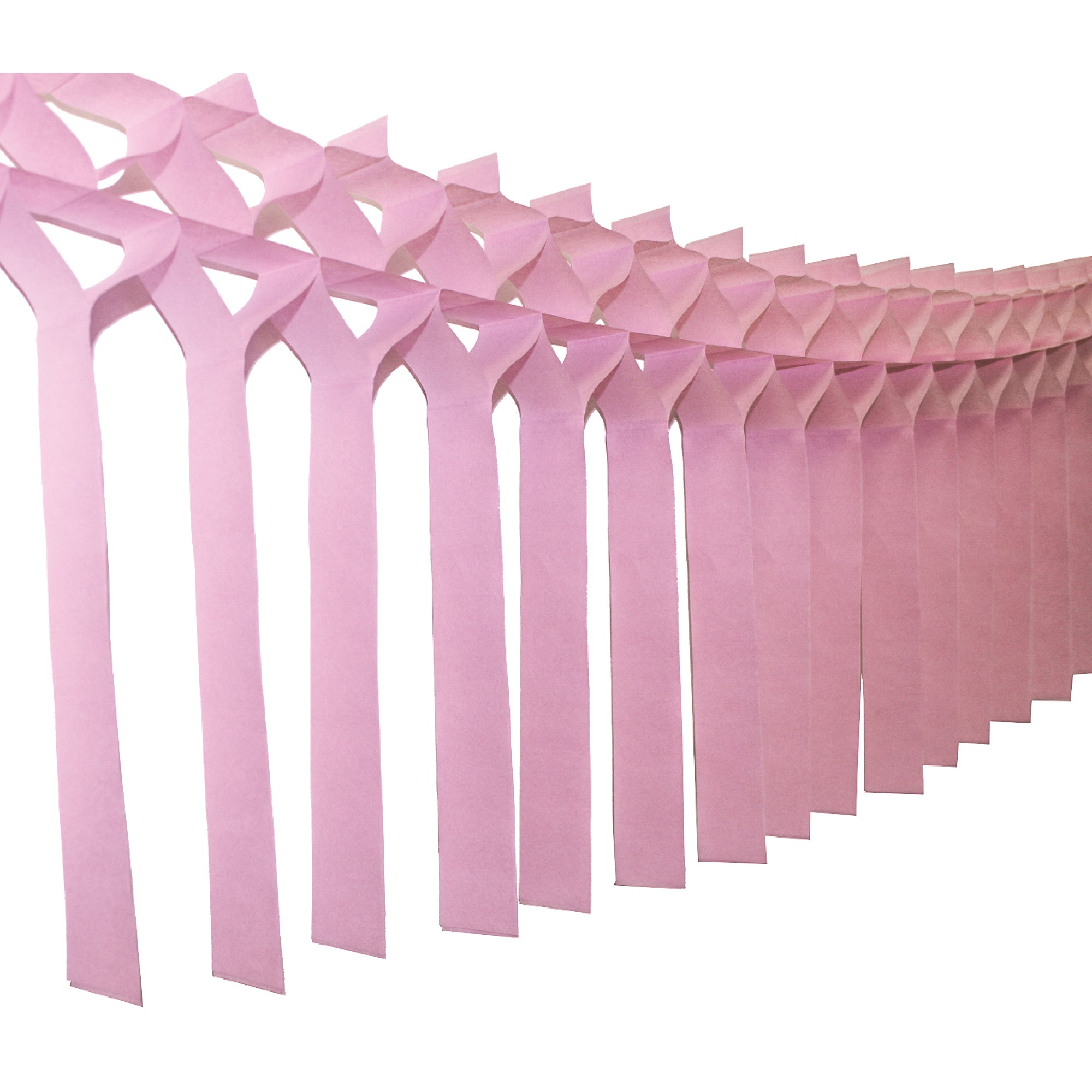 Pink Tissue Paper Streamer Garland | The Party Darling