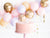 Tall Light Pink Birthday Candles 12ct | The Party Darling
