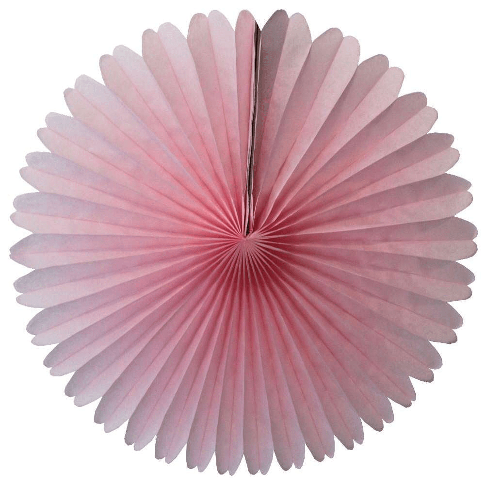 Devra Red Tissue Paper Fan 13in | The Party Darling