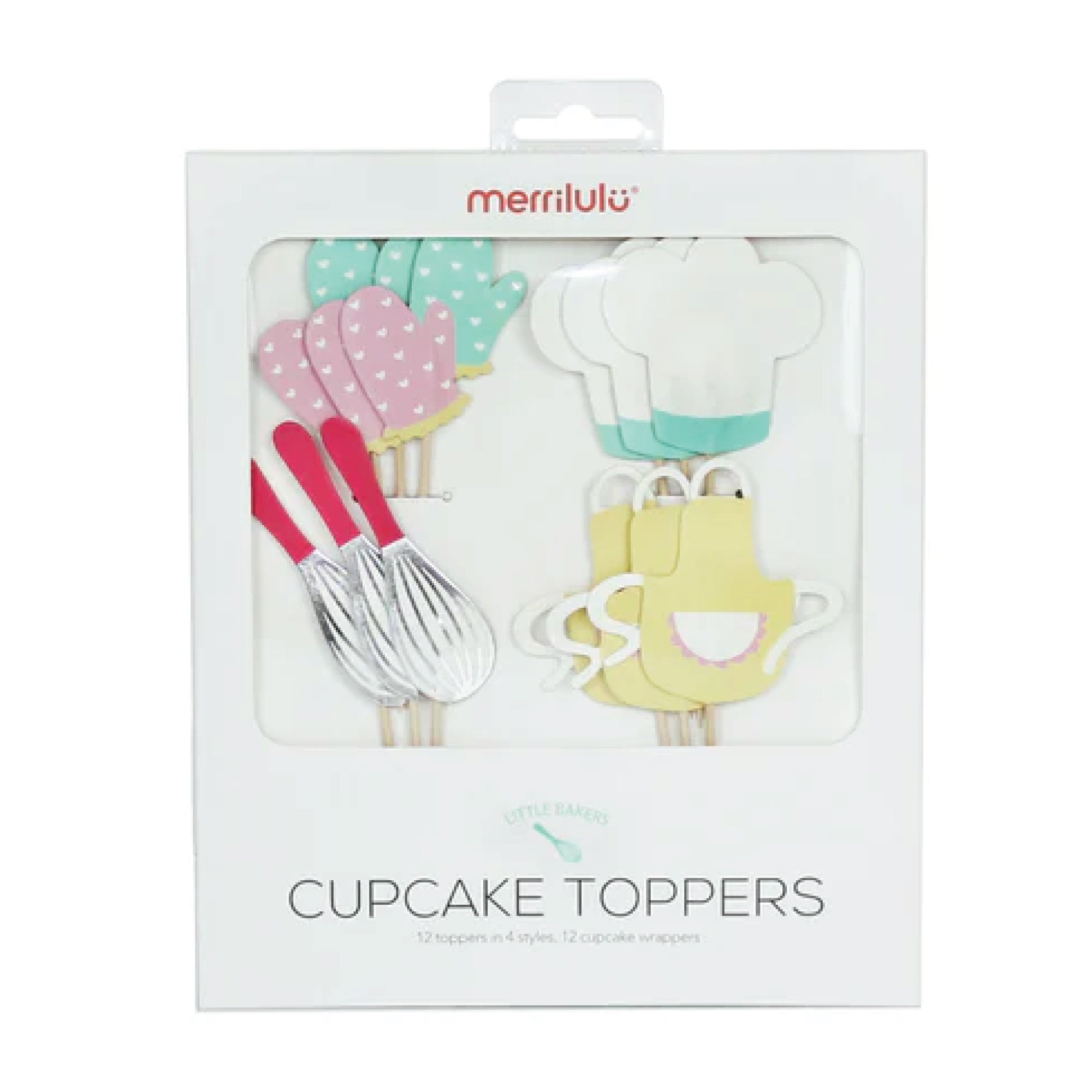Little Chef Baking Party Cupcake Toppers & Wrappers | The Party Darling