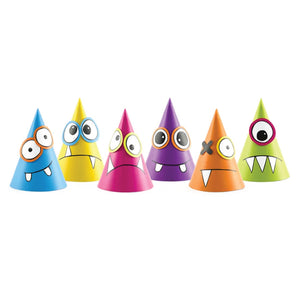 Little Monster Party Hats 6ct | The Party Darling