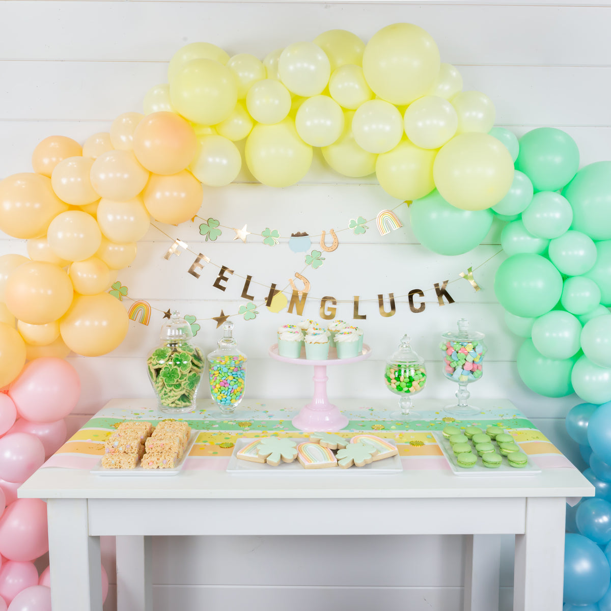 Rainbow Party Decorations, Rainbow Birthday Party, Rainbow Baby Shower,  Rainbow Party Supplies, Rainbow Plates Cups Napkins, Rainbow Balloon 
