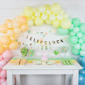 Pastel Rainbow Balloon Garland Kit 12ft - The Party Darling