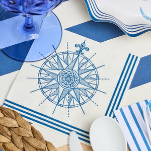 Nautical Star Dessert Napkins 20ct | The Party Darling
