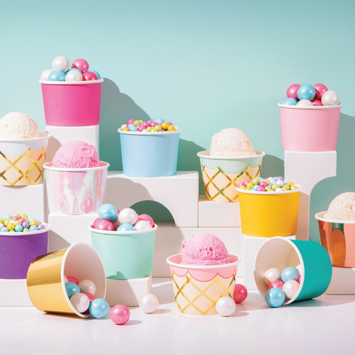 Paper Treat Cups and Ice Cream Cups | The Party Darling