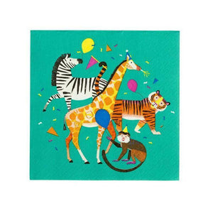Party Animals Lunch Napkins 20ct | The Party Darling