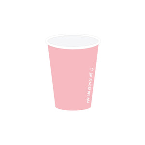Pastel Pink Paper Cup | The Party Darling
