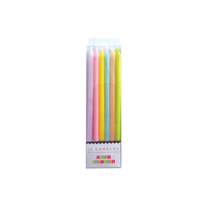 Pastel Rainbow Candles 12ct. | The Party Darling