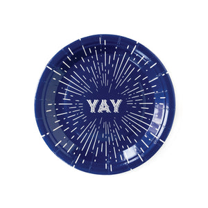 Patriotic YAY Firework Dessert Plates 8ct | The Party Darling