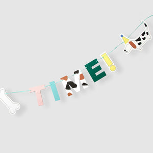 Pawty Time Dog Banner - The Party Darling