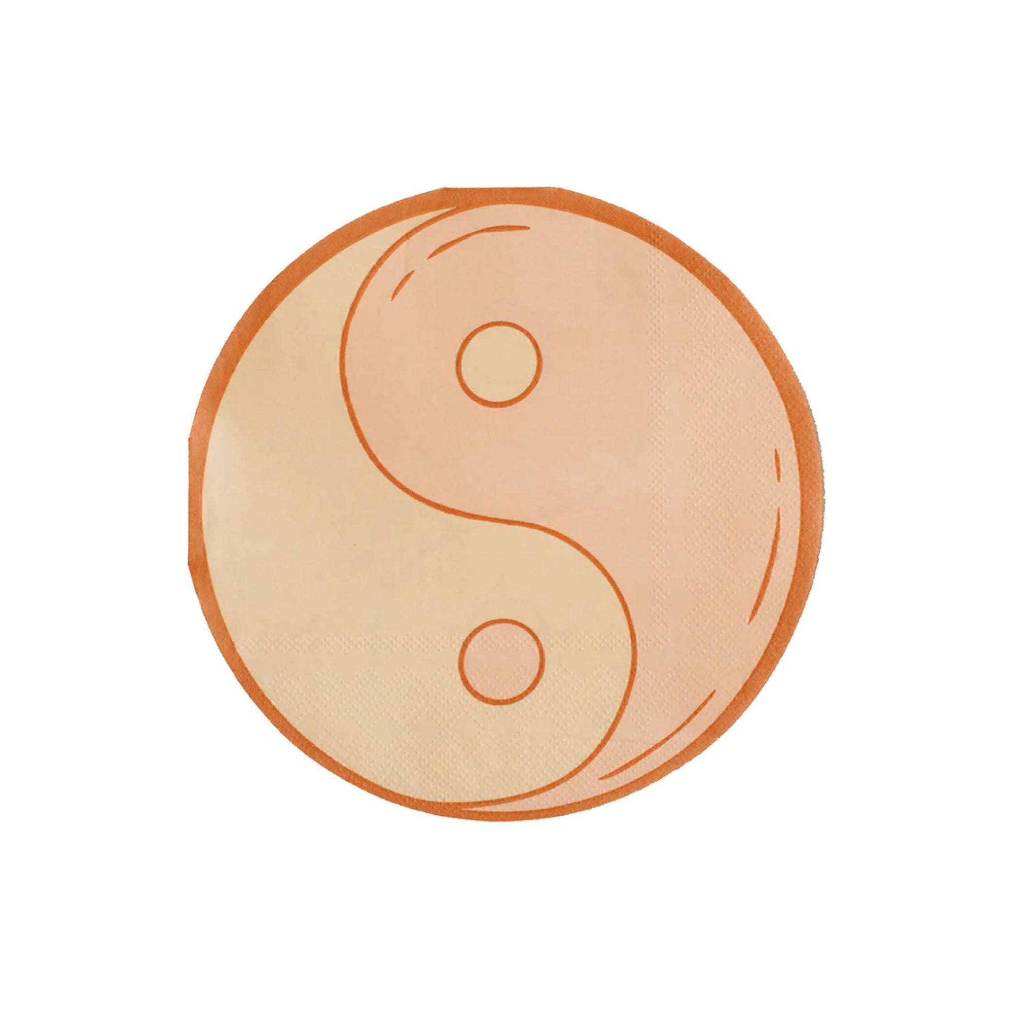 Peace and Love Yin-Yang Lunch Napkins 16ct | The Party Darling